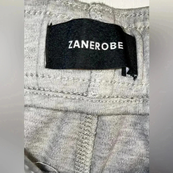 Zanerobe “sure shot” trendy heathered grey casual athletic  track pants jogger32 - Picture 5 of 6